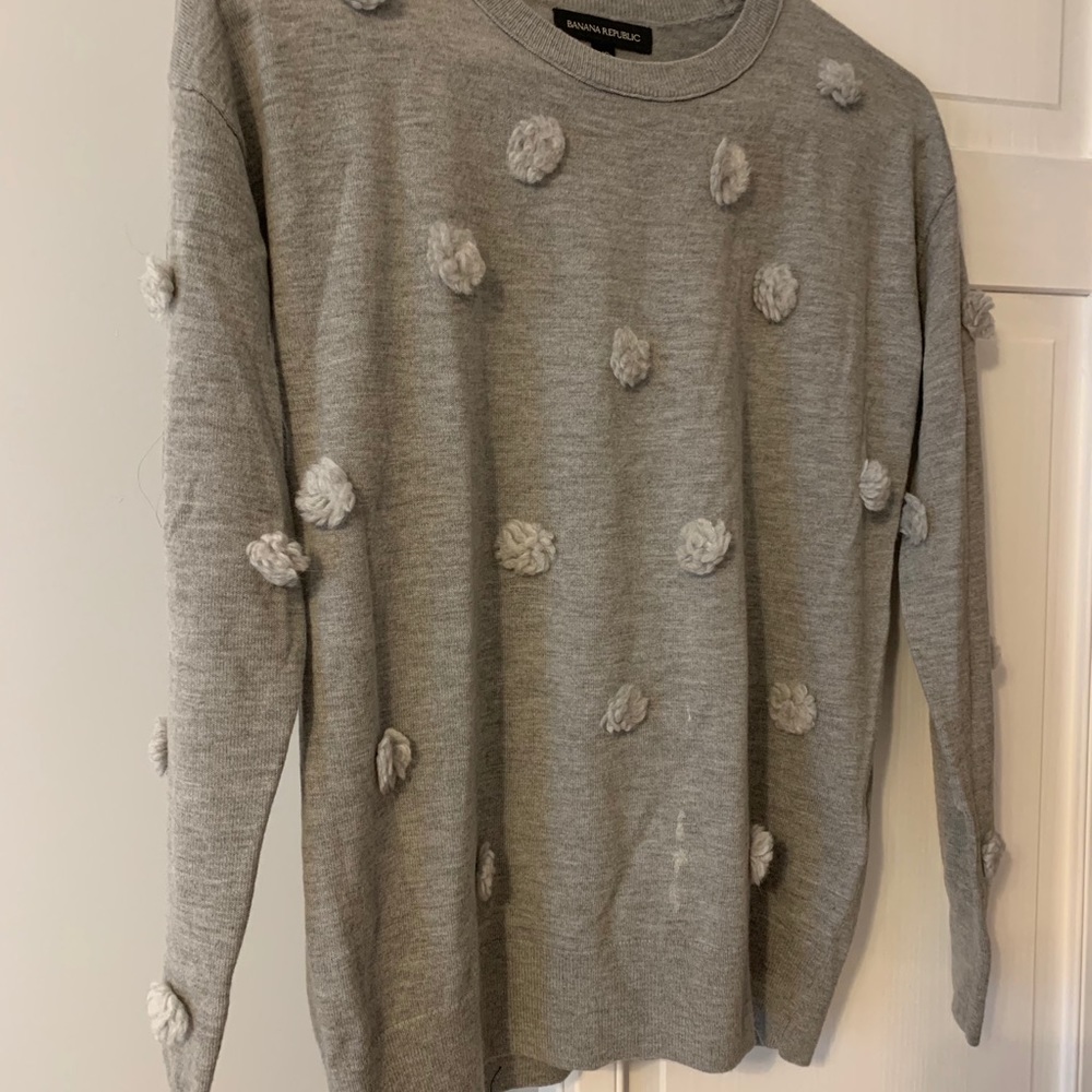 Banana Republic Pom Sweater
